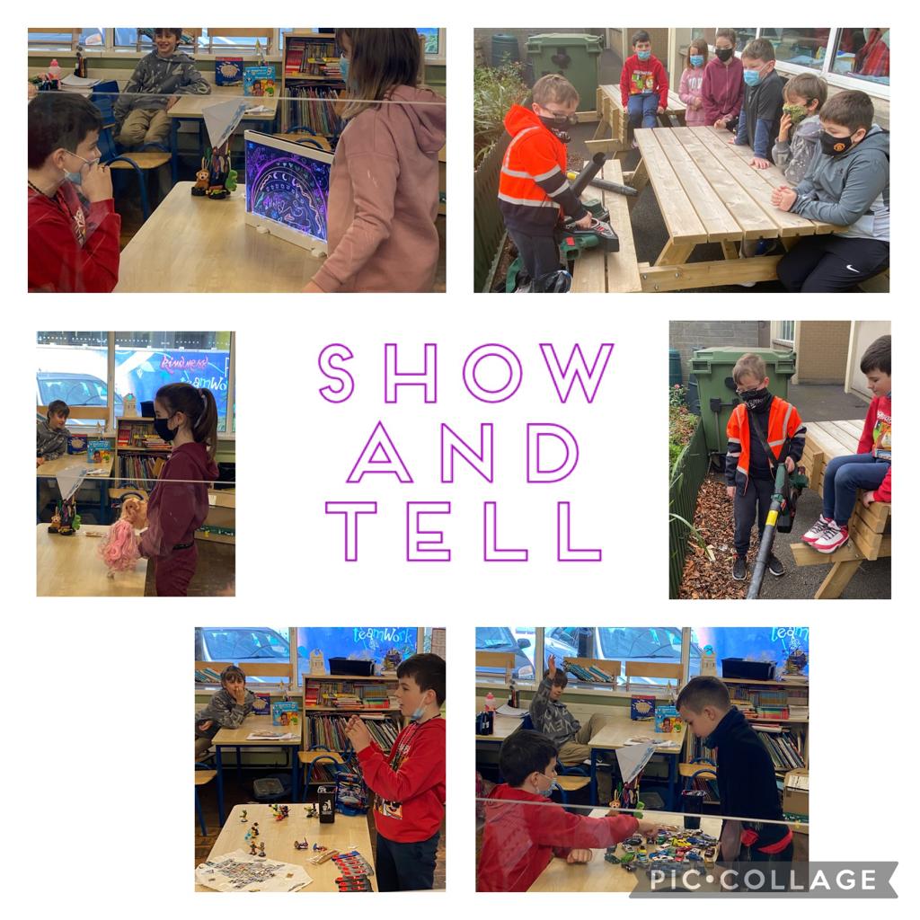Room 1 show and tell