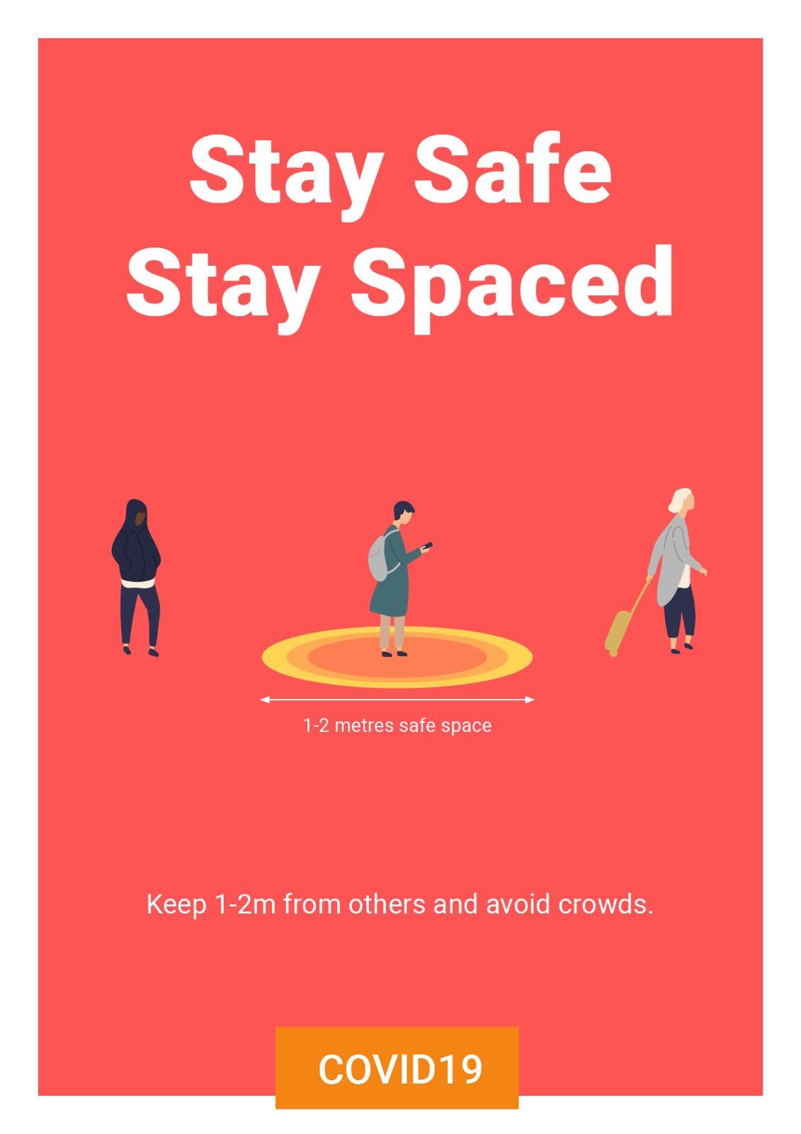 stay safe stay spaced
